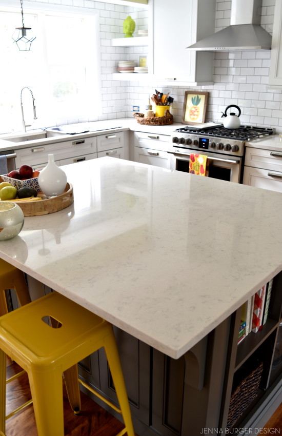 How To Choose the Right Countertop for Your Kitchen! Pros + Cons + Advice for countertop materials by www.jennaburger.com