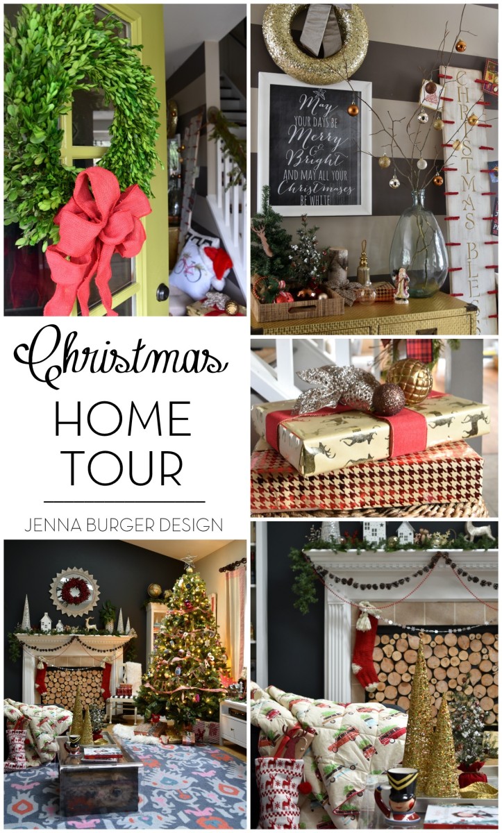 Christmas Home Tour by www.JennaBurger.com
