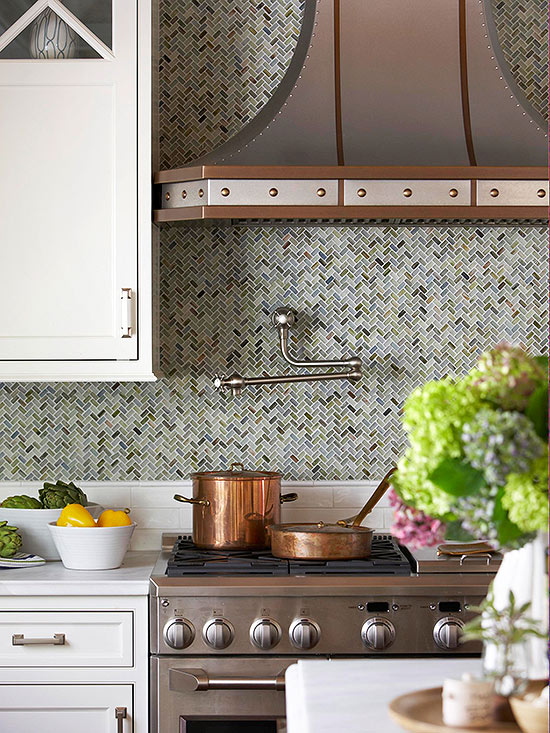 KITCHEN TILE BACKSPLASH INSPIRATION: How do you choose the perfect kitchen tile backsplash? There are so many decisions. These are 12 ideal options for the kitchen backsplash and ONE is what I chose for my kitchen renovation. Click over to check them out > www.JennaBurger.com